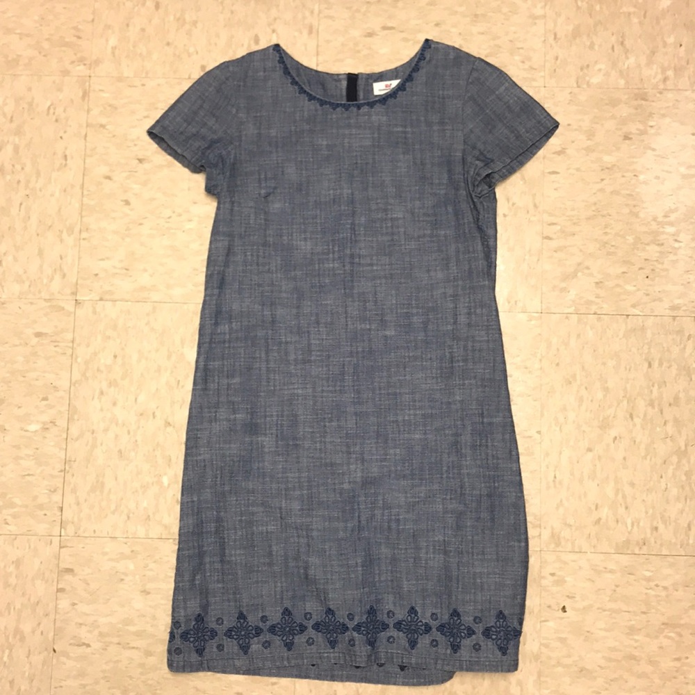 Denimish dress